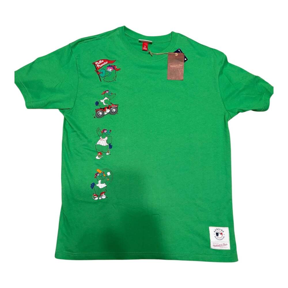 Mitchell & Ness Philadelphia Phillies Phillie Phanatic Double Clutch Short Sleev